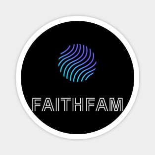 FAITHFAMVERSE - White Magnet